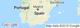 Castille La Mancha map